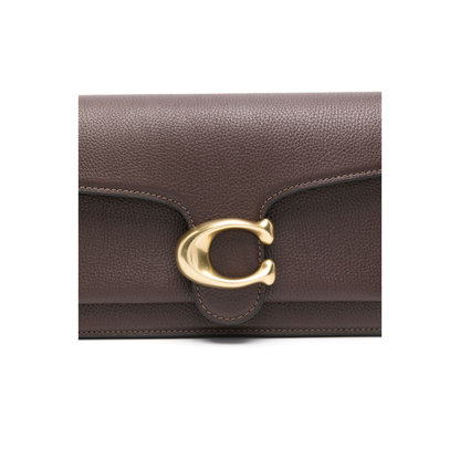 Tabby Shoulder Bag 26 In Polished Pebble Leather