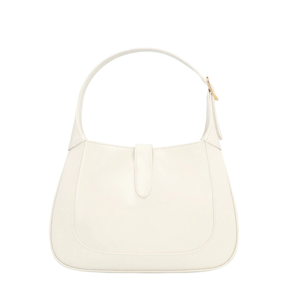 Softbit Medium Leather Top Handle Bag - Cream