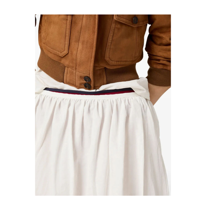 MAYFEYR - Miu Miu - Flame Pleated Poplin Skirt - MG2487SOOO17LZF0970