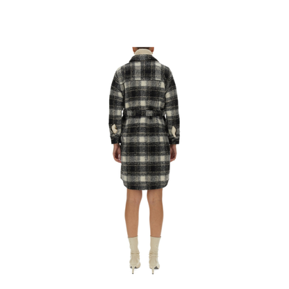 MAYFEYR - Woolrich - Check Print Coat - CFWWOS0073FRUT31551564