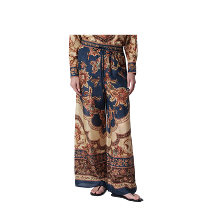 MAYFEYR - Zimmermann - Aster Navy Jacobean Trousers - 8279PSS261SINJ
