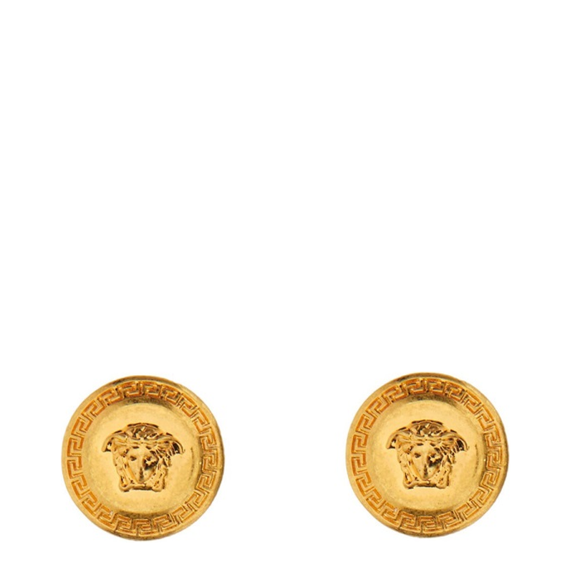 Medusa Circular Earrings