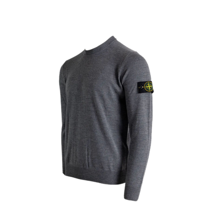MAYFEYR - Stone Island - Lightweight Wool Crew Neck Pullover - K2S155100071S00C4