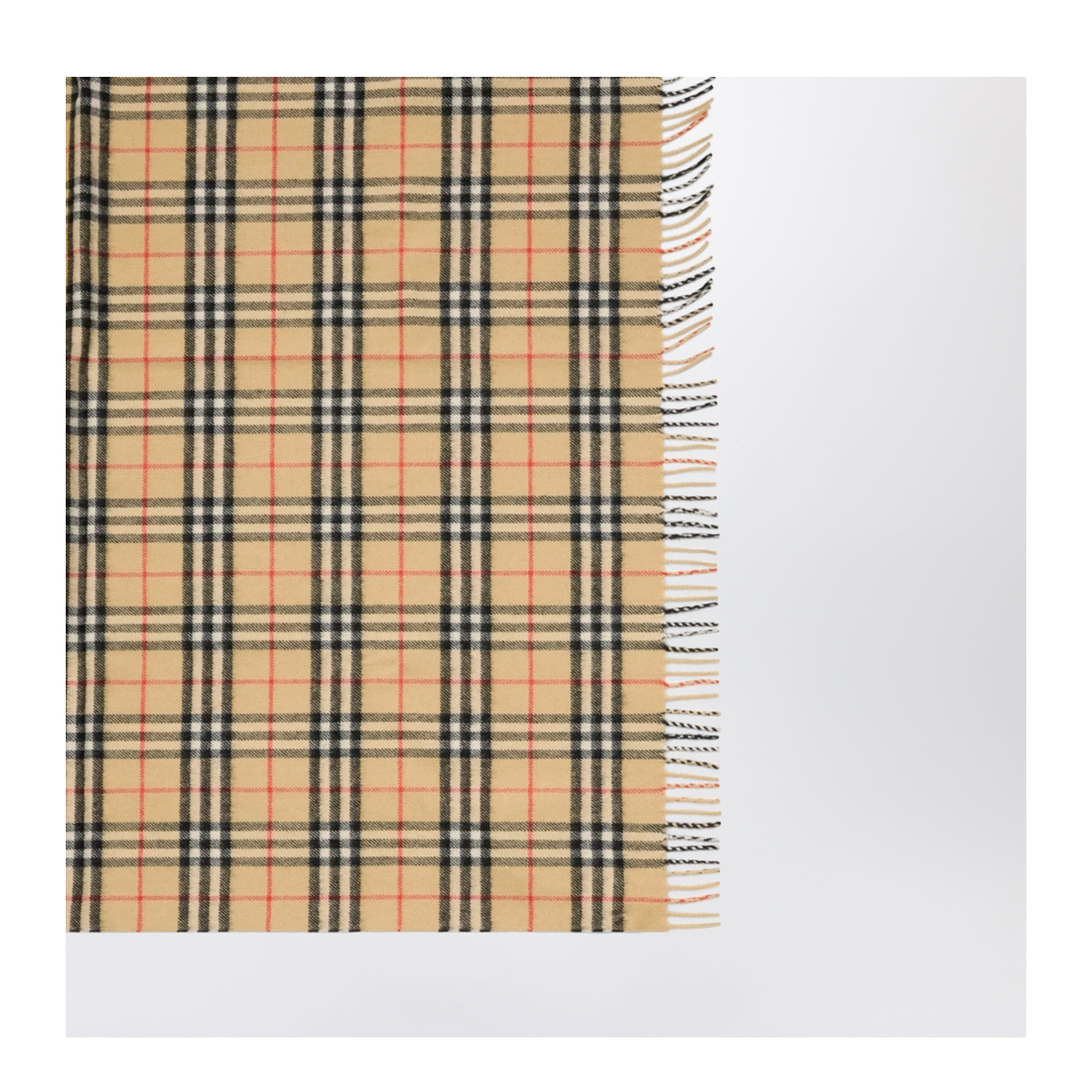 MAYFEYR - Burberry - Check Wool Scarf - 8117406157790B9368