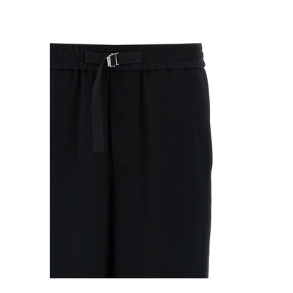 Black Cotton Pants