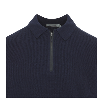 MAYFEYR - CANALI - Polo Zip Pullover - C1237MK02547302