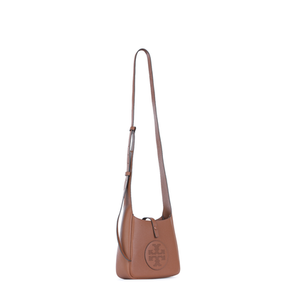 Miller Swing Pebbled Leather Crossbody Bag - Aged Tan