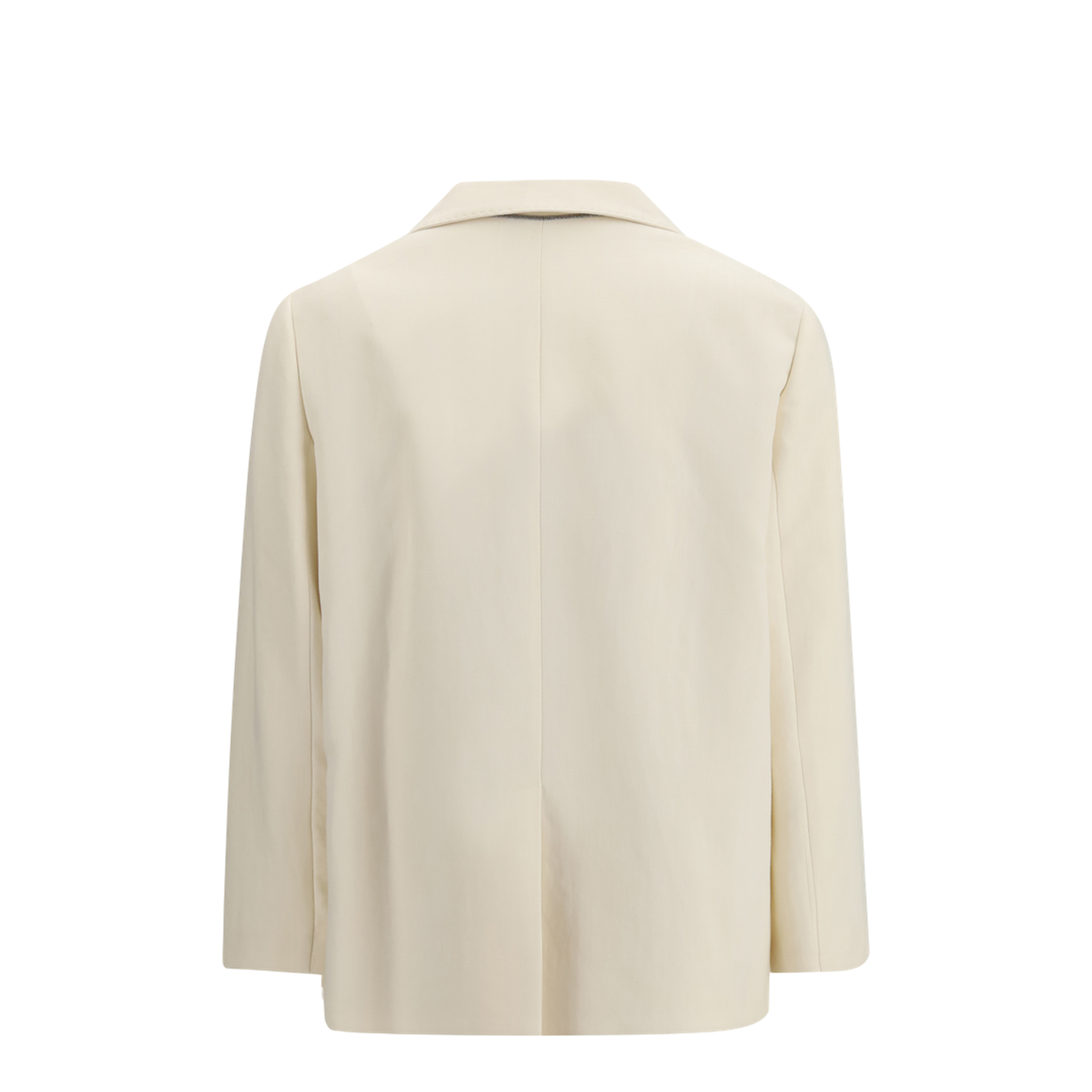 MAYFEYR - Brunello Cucinelli - Fluid Twill Jacket In Viscose And Linen With Monile - MH1267621