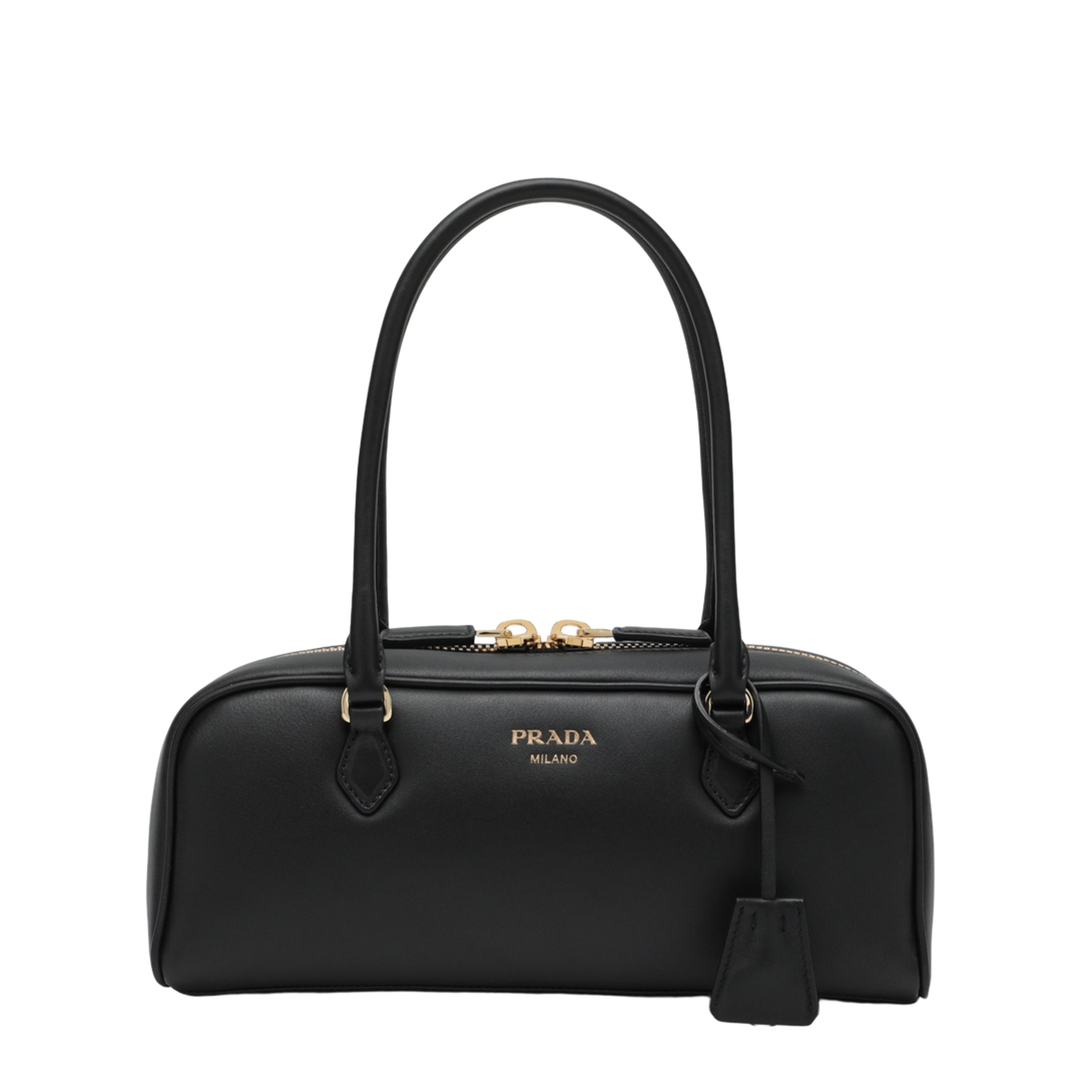 MAYFEYR - Prada - Shoulder Bag In Black Leather - 1BB170OOO2CYSF0002