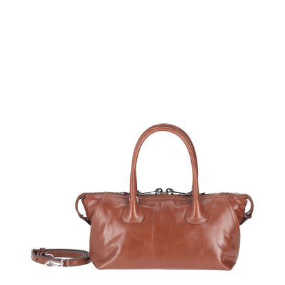 One Size Calfskin Tote - Palissandro Brown