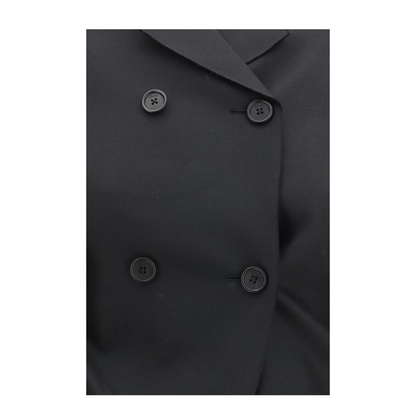 MAYFEYR - Khaite - Rolo Double-Breasted Silk And Wool Blazer - 6248582