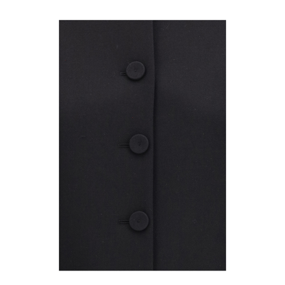 MAYFEYR - Chloè - Collarless Fitted Jacket In Wool Crêpe - CH26UVE04061