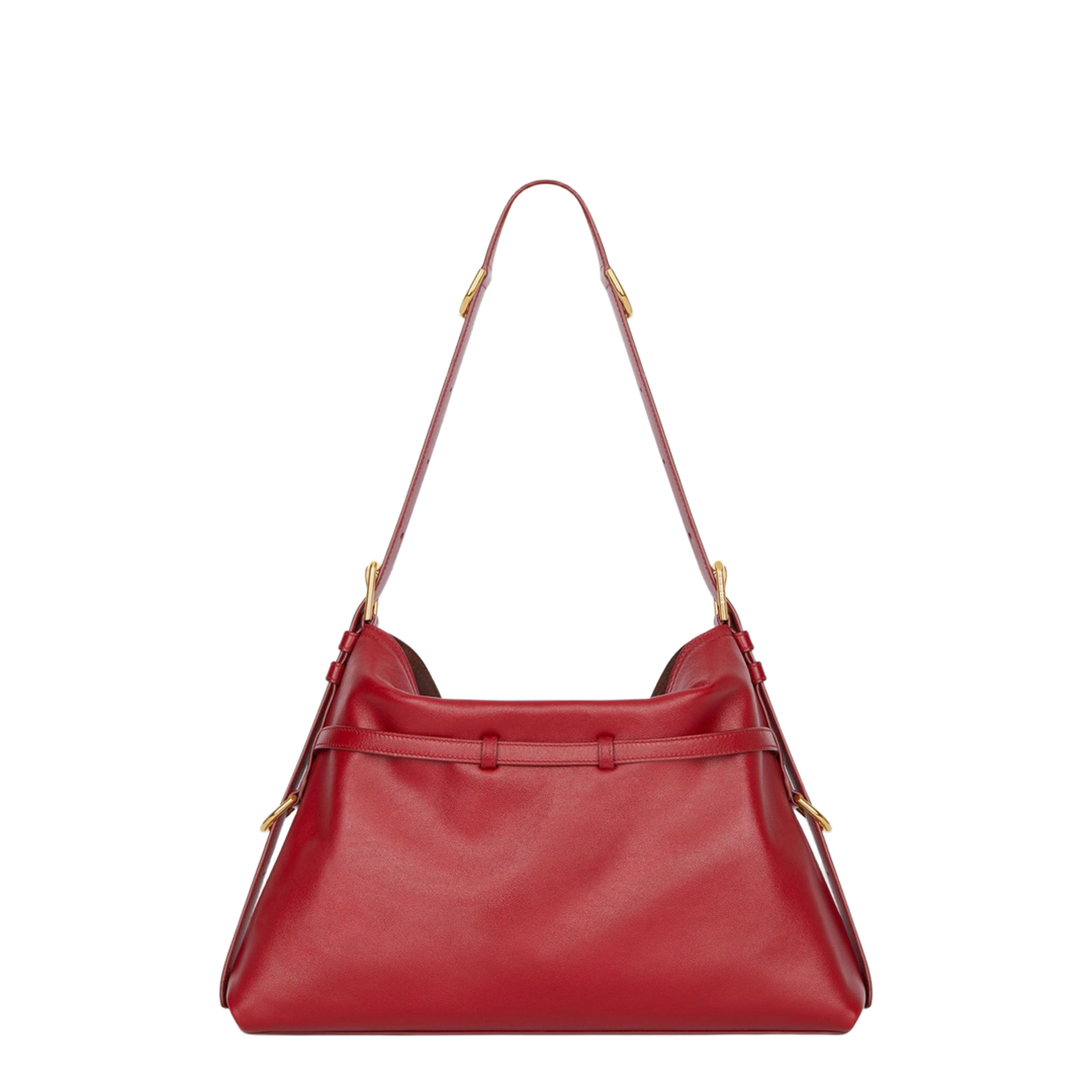 Medium Voyou Bag in Shiny Leather