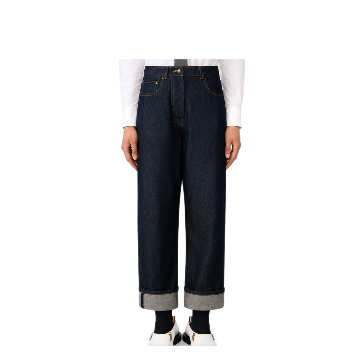 Classic 5 Pocket Denim Pant Navy