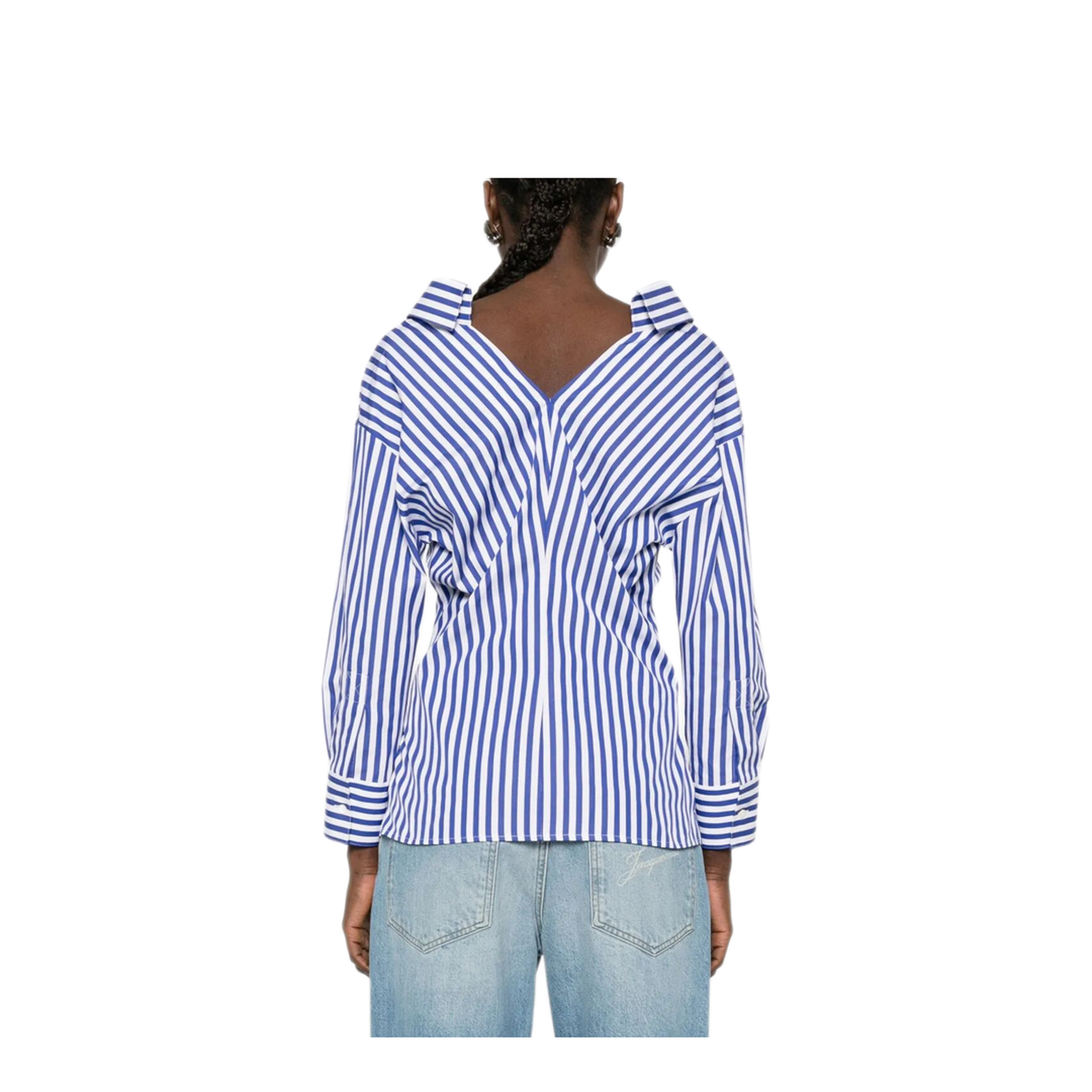 MAYFEYR - Givenchy - Slashed Striped Poplin Shirt - BW61JH16CN977