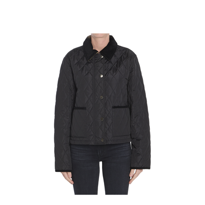 Cropped Quilted Jacket