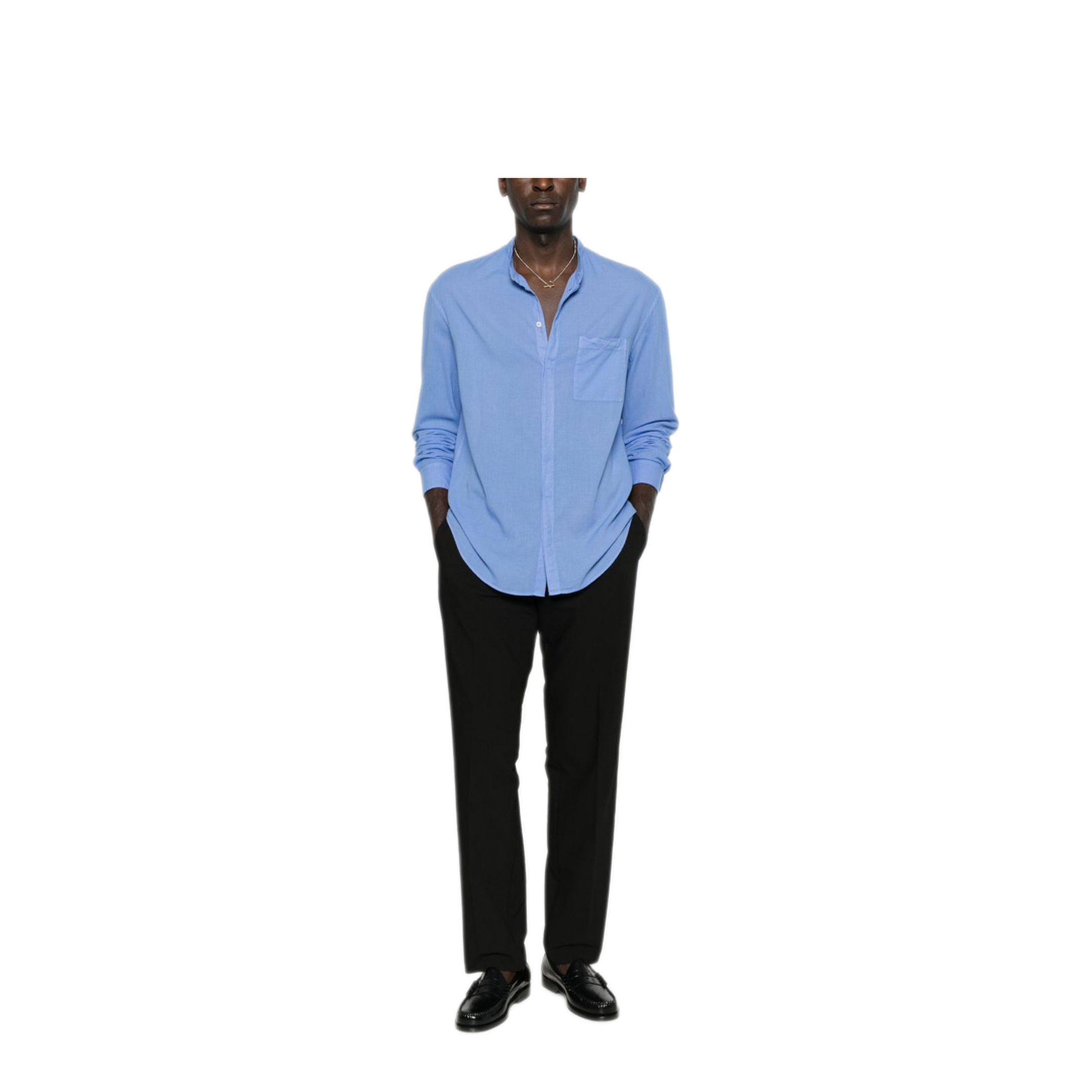 MAYFEYR - Emporio Armani - Light Blue Shirts - EM003091AF28751U9338