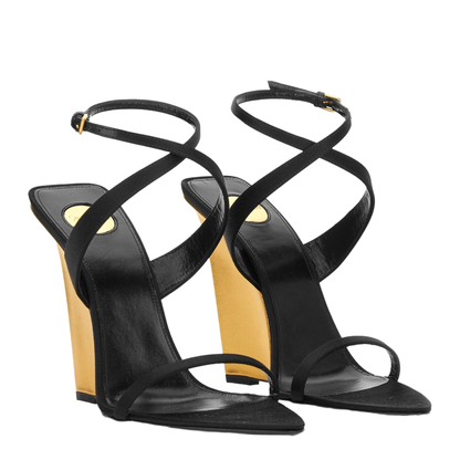 Salomé Sandal with Wedge