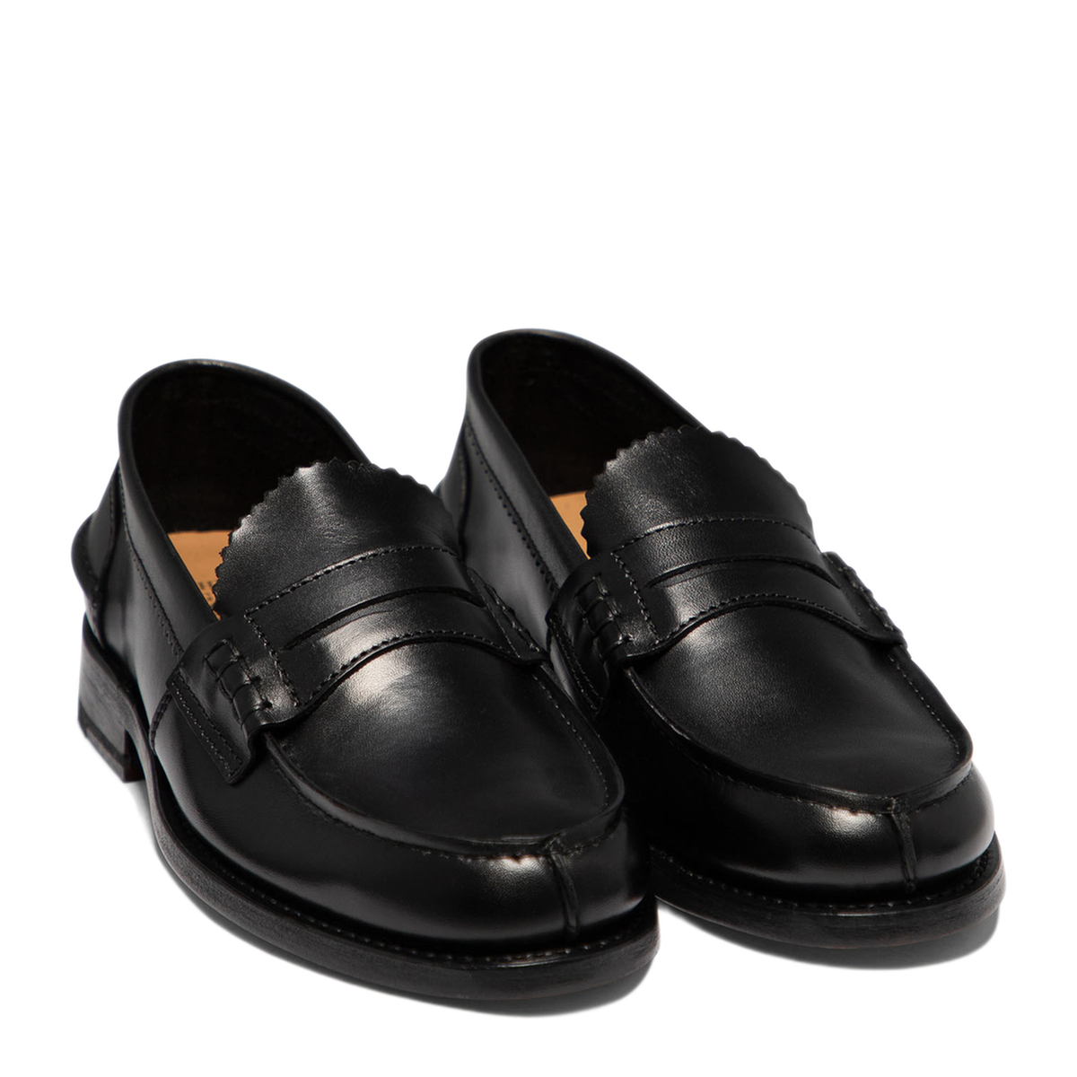 MAYFEYR - Saxone of Scotland - Arran Loafers - 140722BLACK