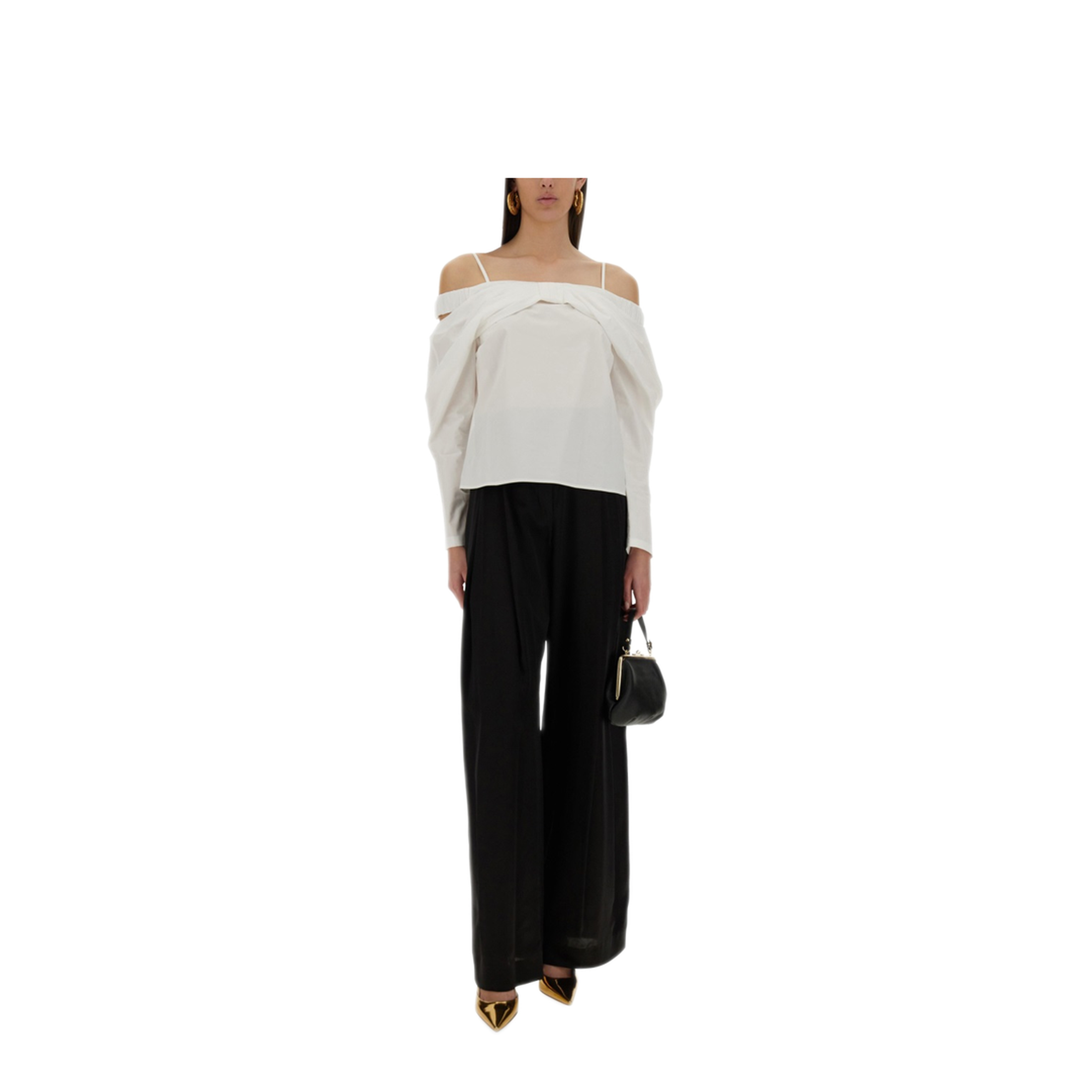 MAYFEYR - NINA RICCI - Off Shoulder Shirt - 25PCTO008CO1077U1000