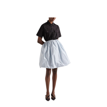 MAYFEYR - Prada - Short-Sleeved Poplin Utility Shirt - P411JSOOO1XV2F0002