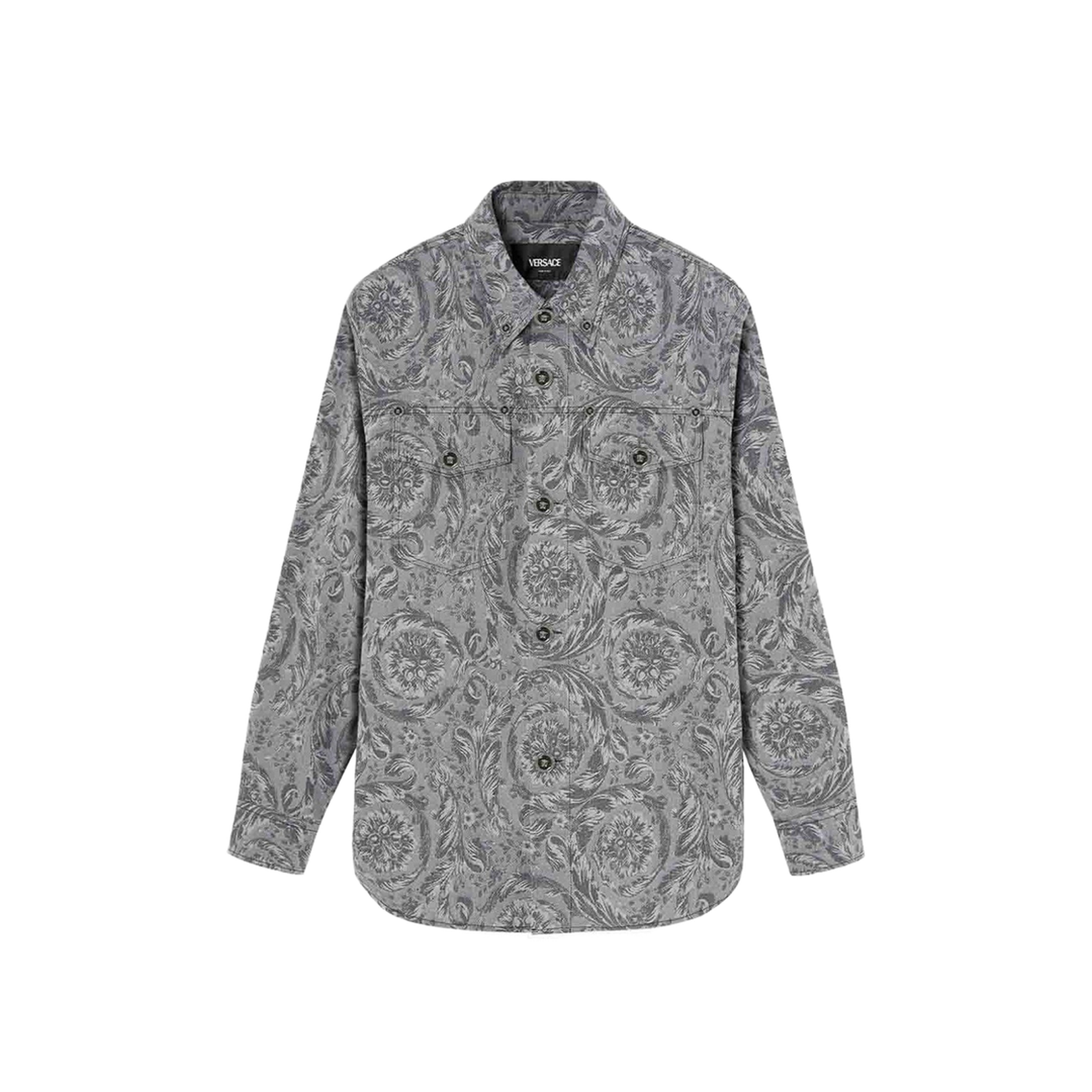 24FW Jacket in Printed Denim