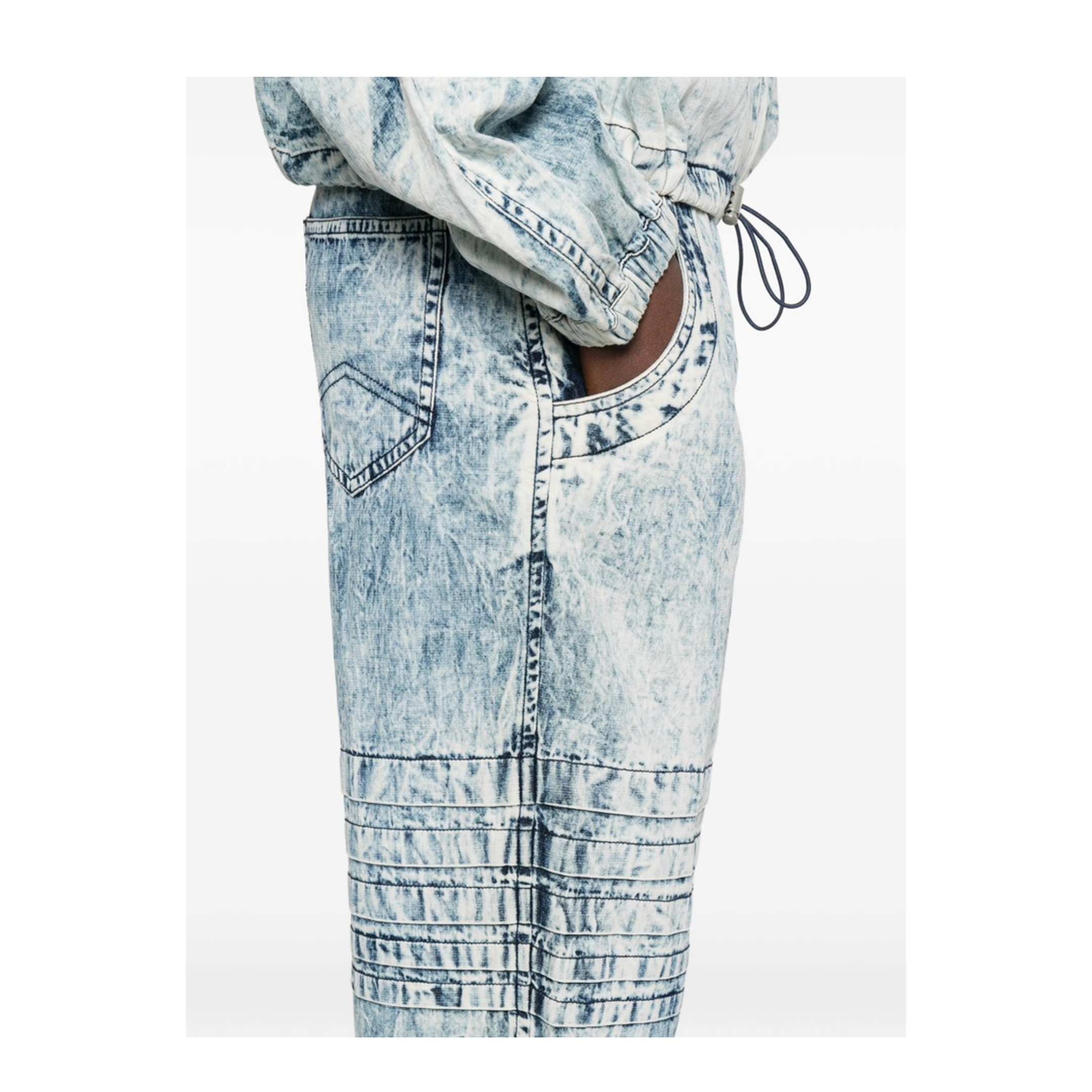 MAYFEYR - Marant Etoile - Trousers Clear Blue - PA0662FA-D1H04E30BU