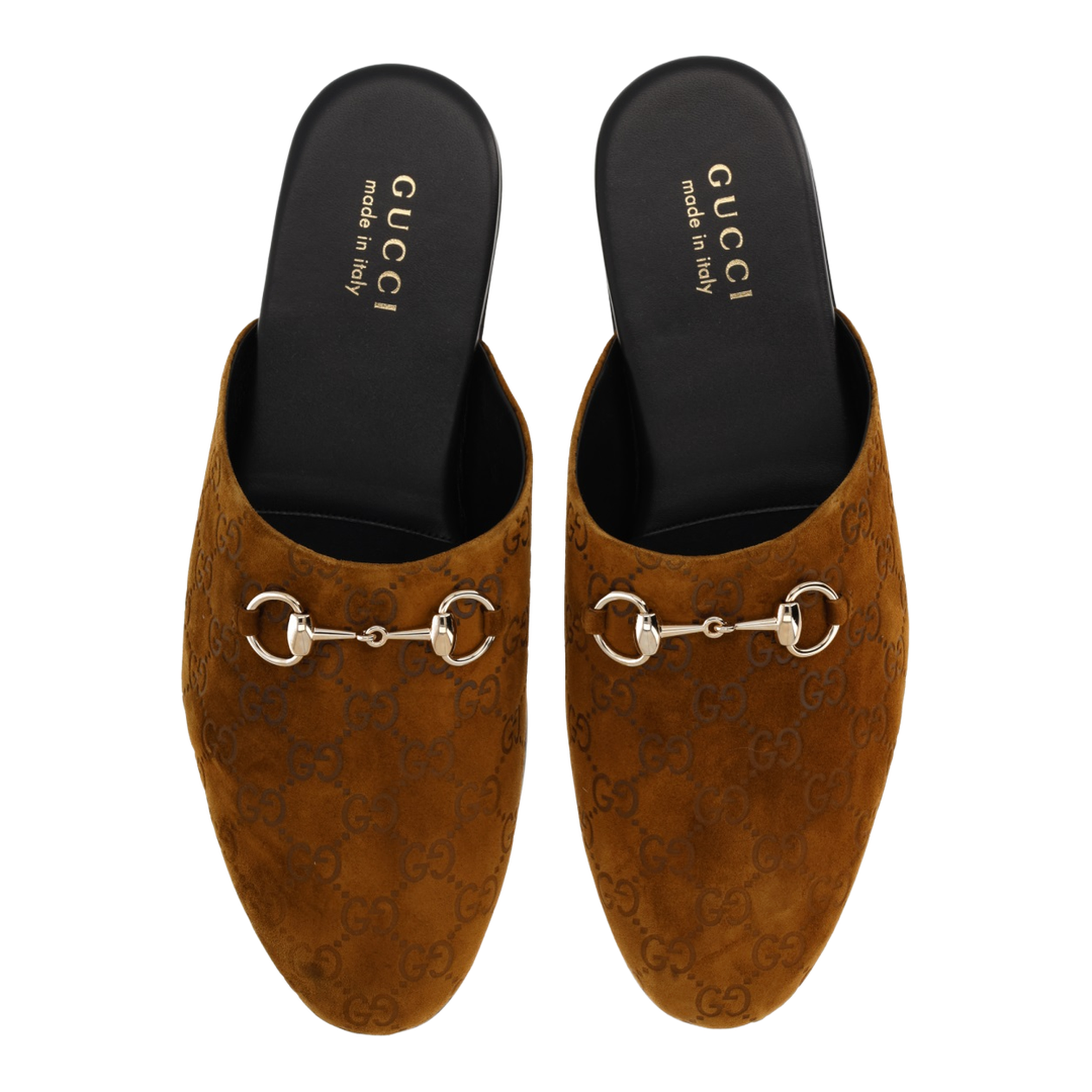 Horsebit Mule Brown Suede