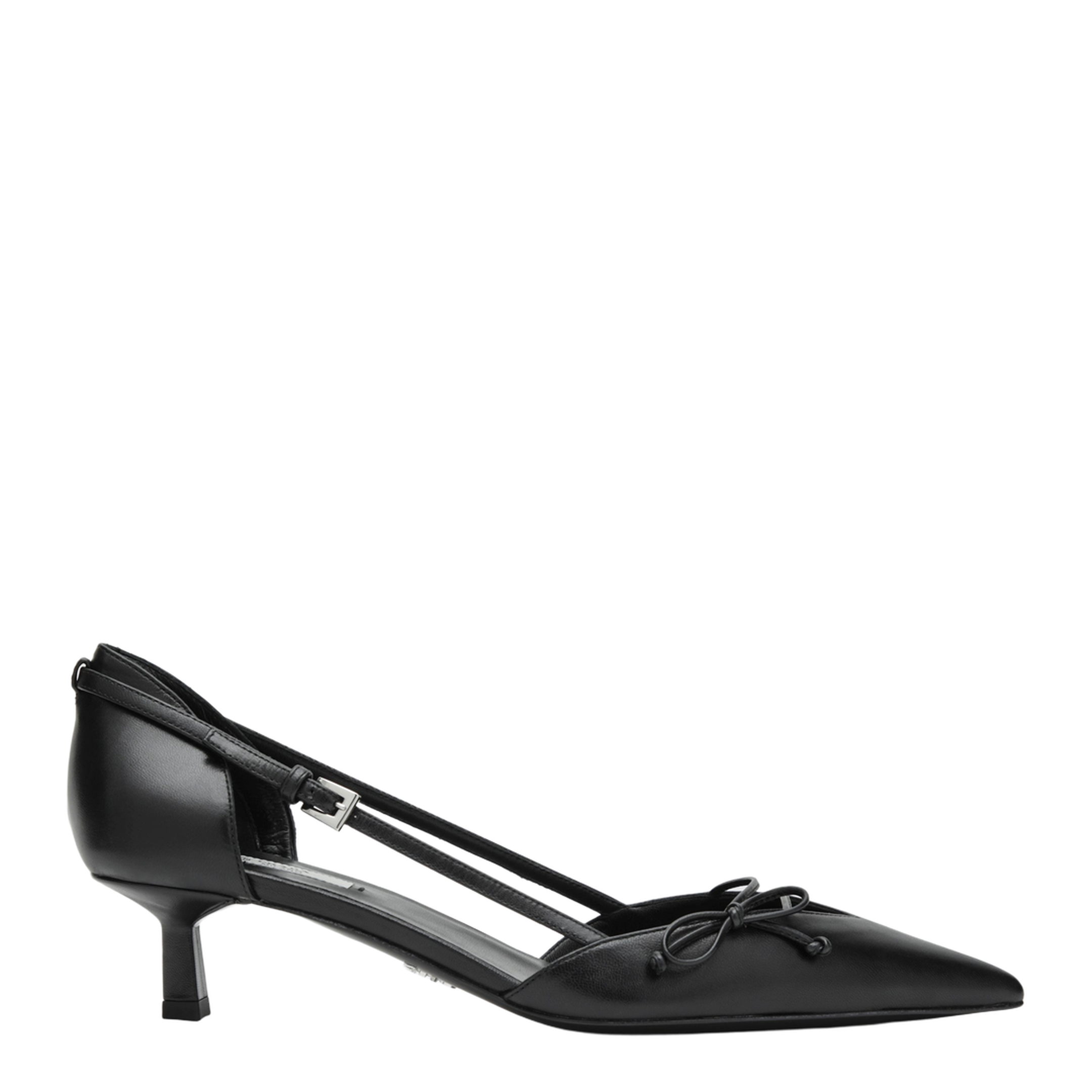 MAYFEYR - Prada - Side-Open Leather Pumps - 1I442OB045011F0002