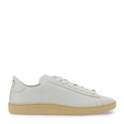 White Leather Sneakers