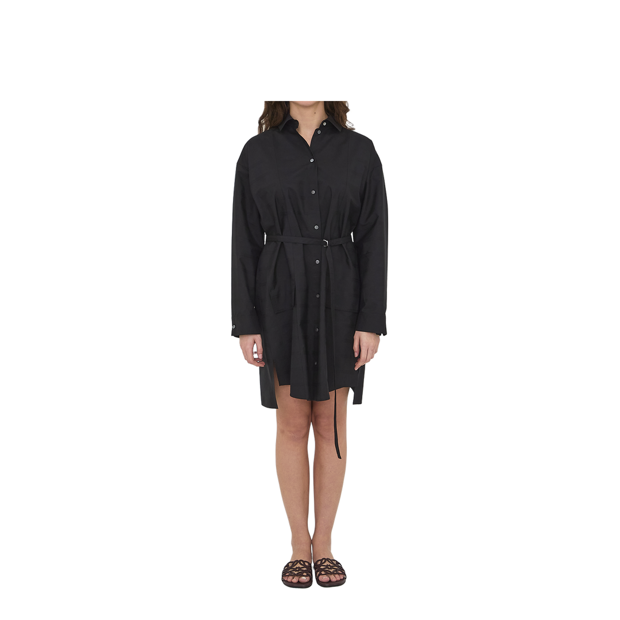 loewe short dress Loewe Pleated Mini Dress