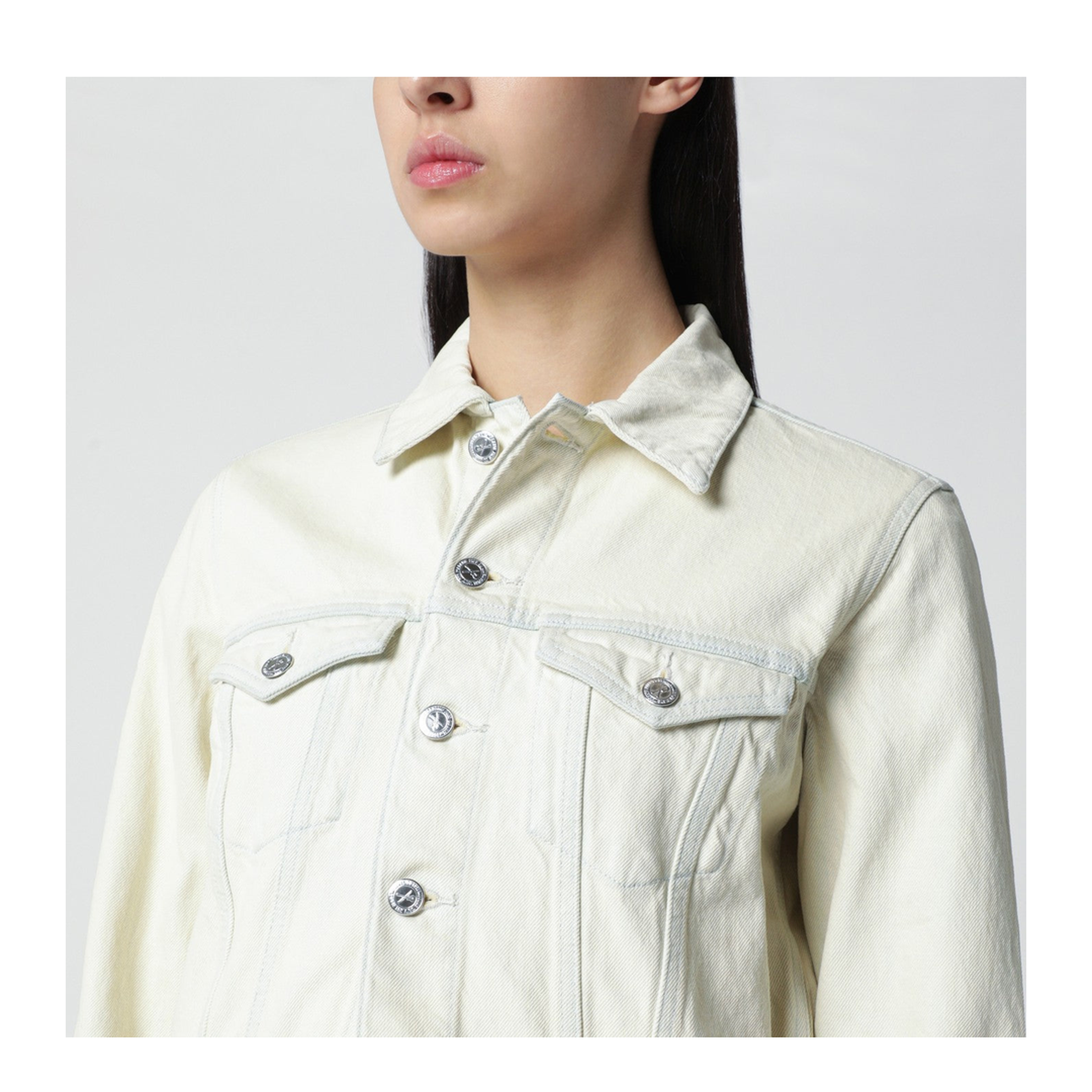 White Denim Jacket