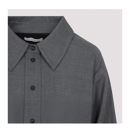 MAYFEYR - CO - Grey Wool Overshirt - 1730LPMW026