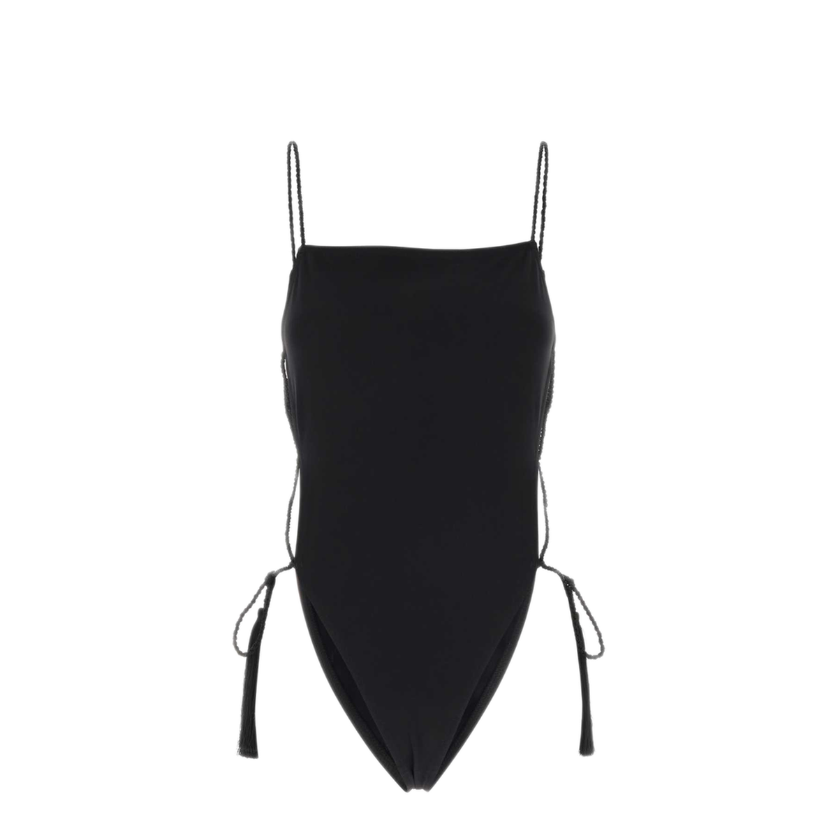 MAYFEYR - Alaia - Tie Swimsuit Bonded Jersey - AA9W0086J105D999