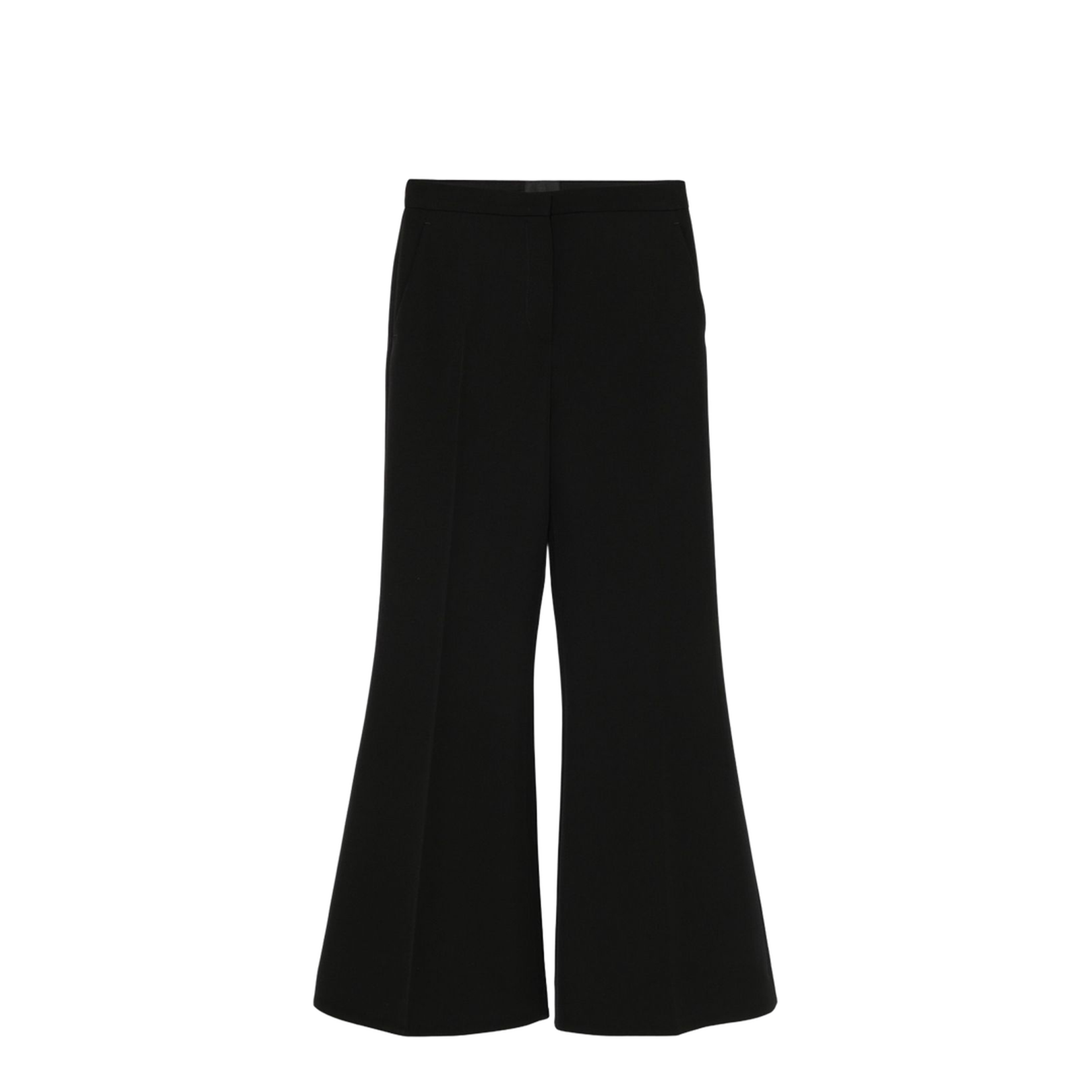 Wool Flared Trousers