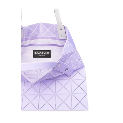 Lilac Geometric Pattern Bag