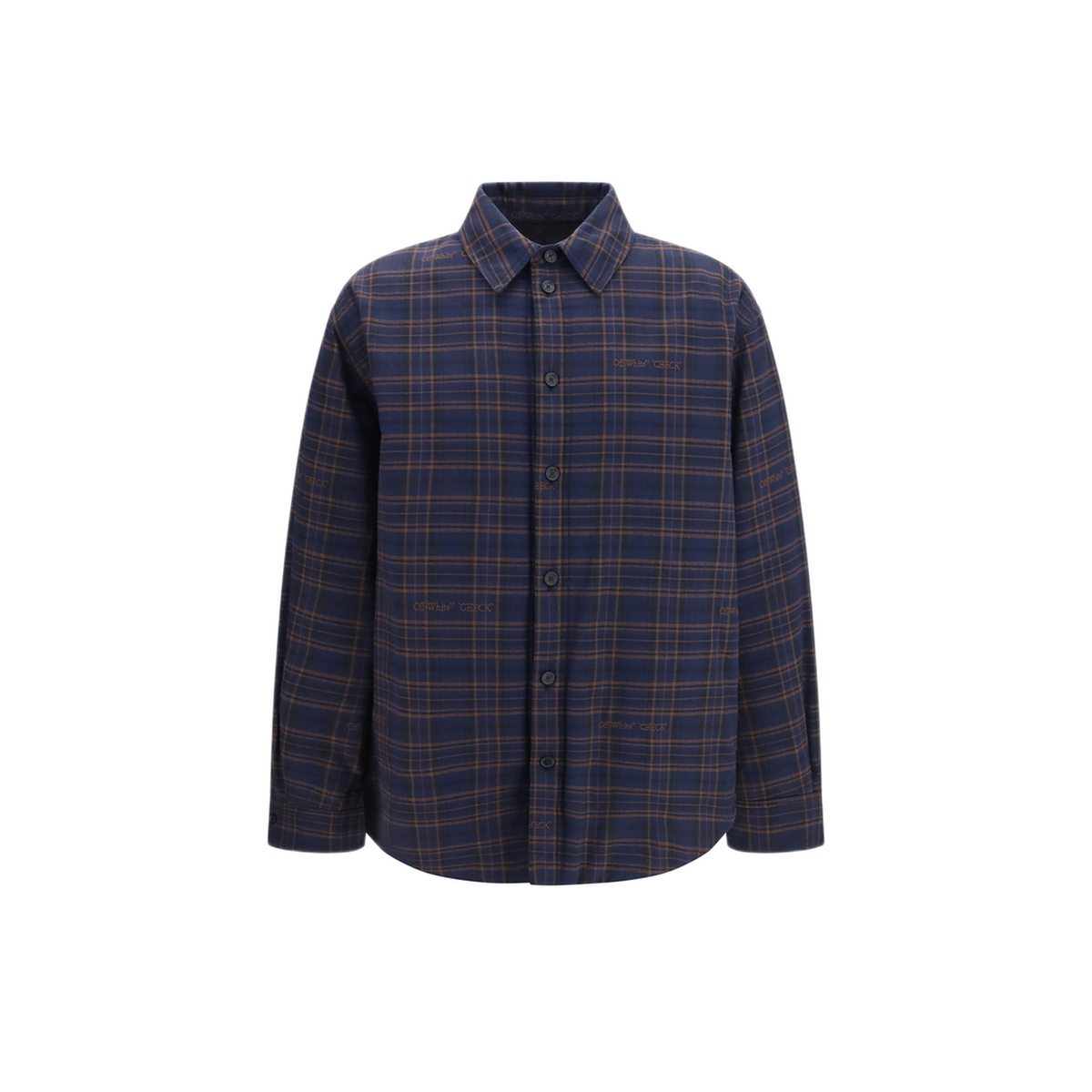 Check Padded Overshirt
