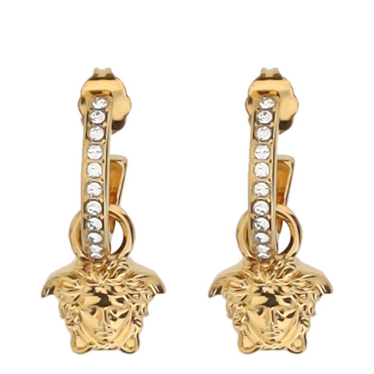 Medusa Head Drop Earrings