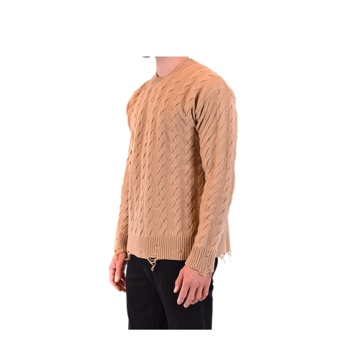MAYFEYR - LANEUS - Camel Sweater - MGU763CAMMELLO6630