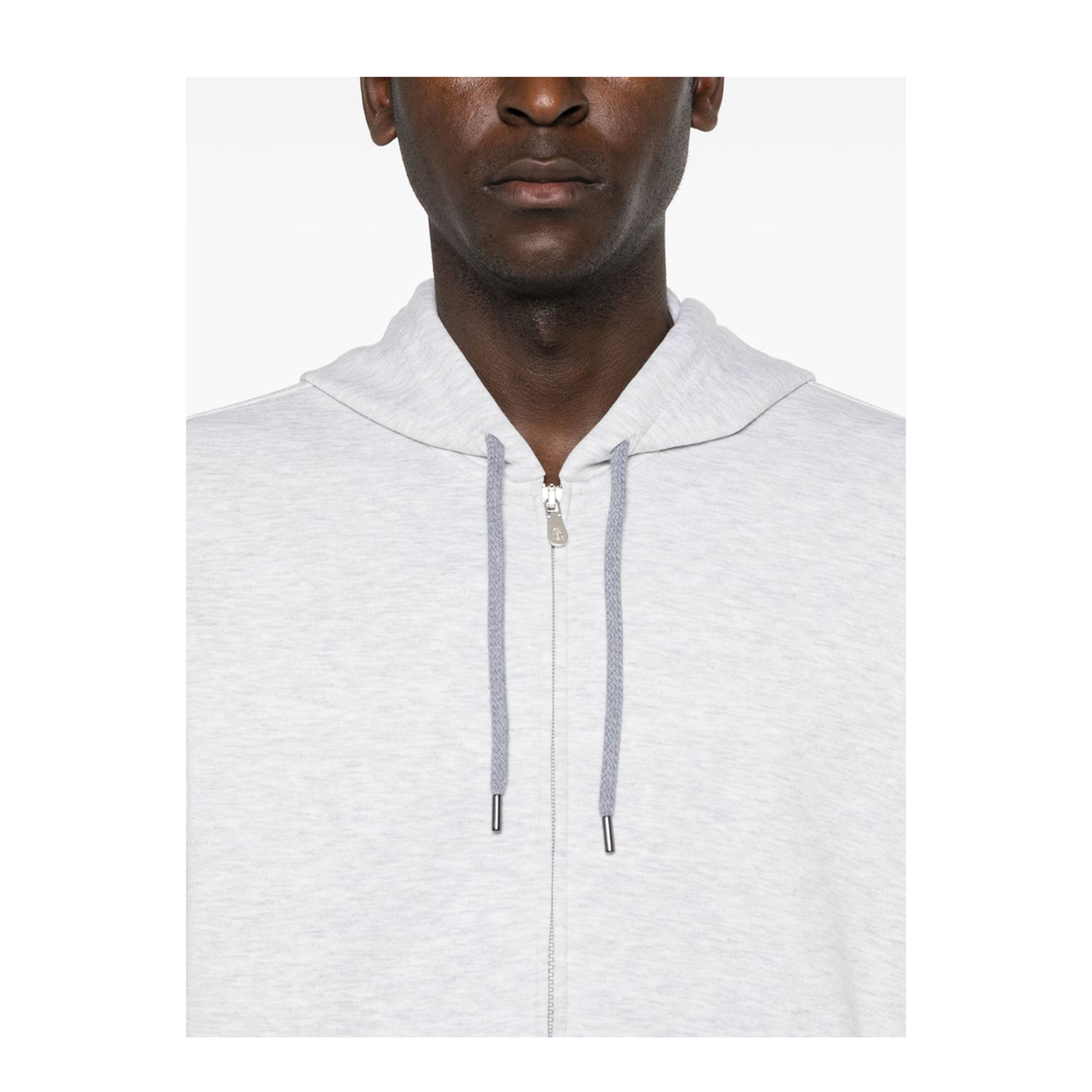 Double Cloth Sweatshirt in Pearl Grey