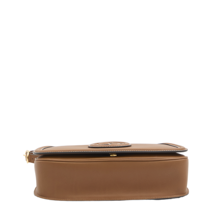 Blondie Large Leather Top Handle Bag - Tan