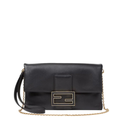 Mamma Baguette Pouch Nappa Leather - Black