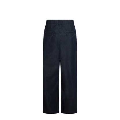 Cotton Wide-Leg Trousers