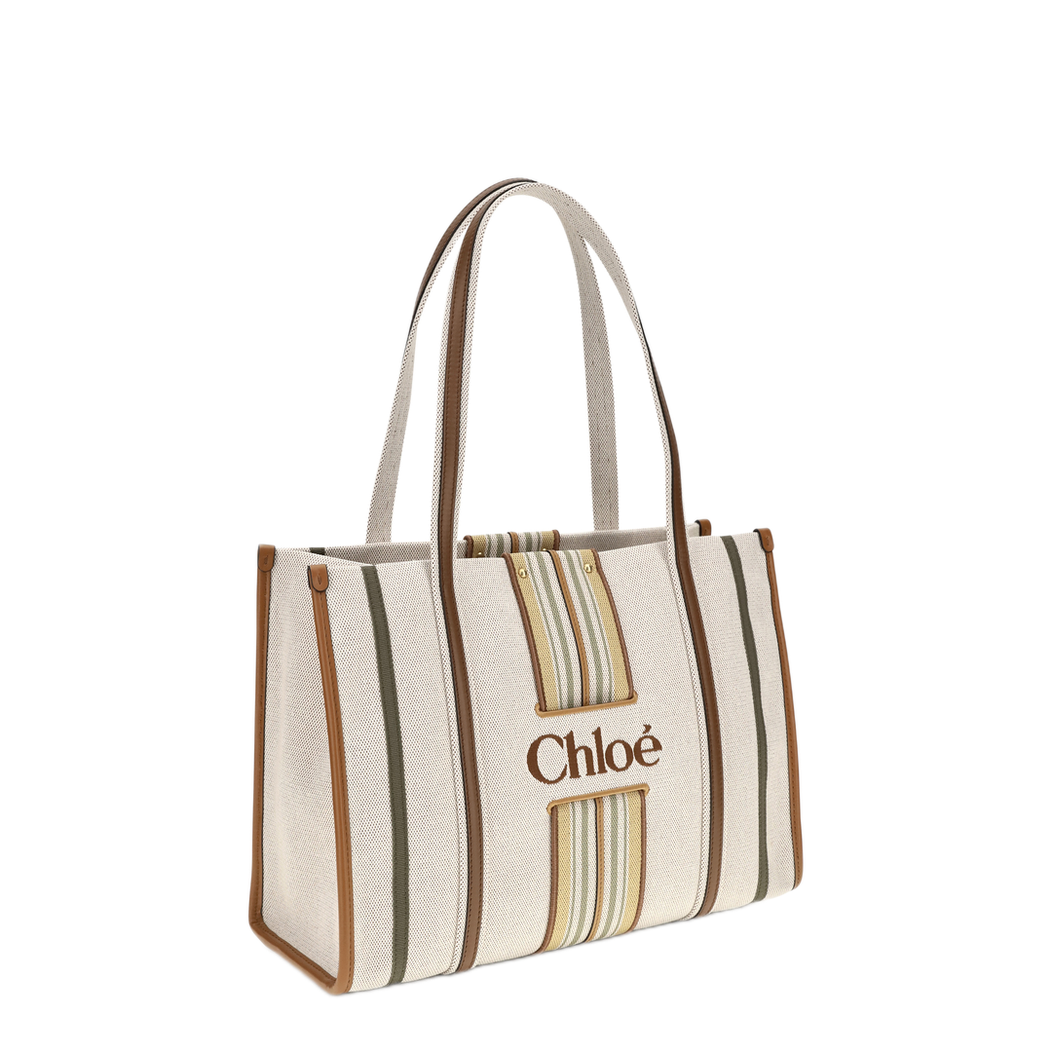 MAYFEYR - Chloè - Woody Loop Canvas Tote Bag - CH26WS935T77