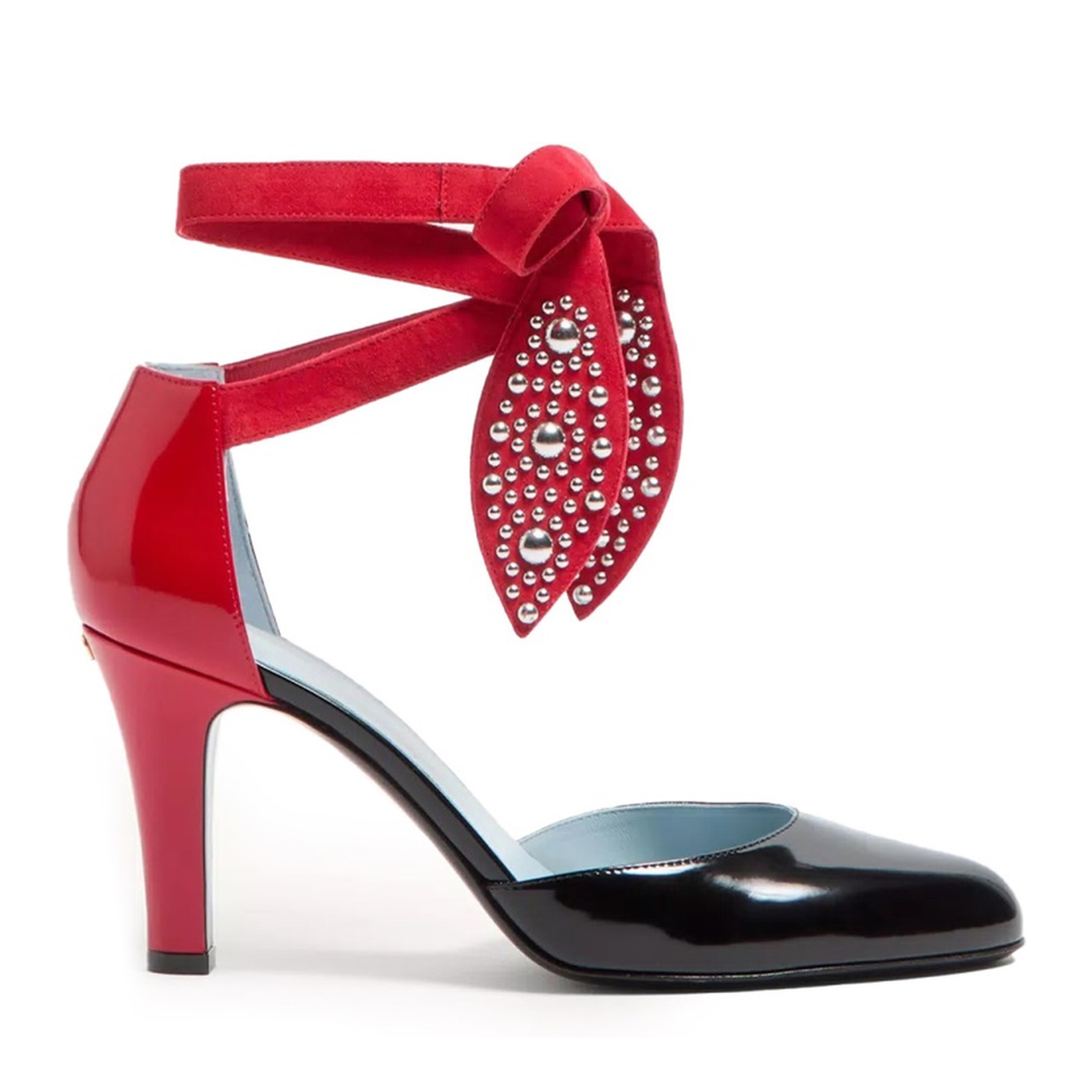 Black and Red Foliefoliage Décolleté