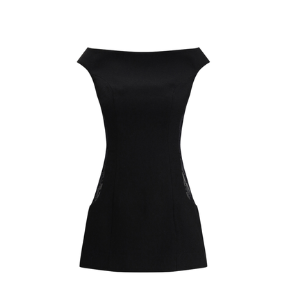 MAYFEYR - Marine Serre - Wool Bouclé Sleeveless Mini Dress - WDR398ACWOV0077