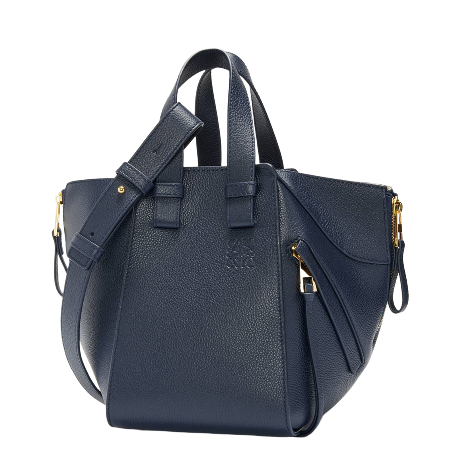 Hammock Grainy Leather Compact Bag