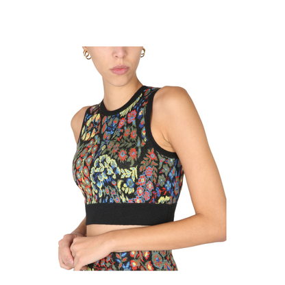 Jacquard Wool Blend Top And Leggings