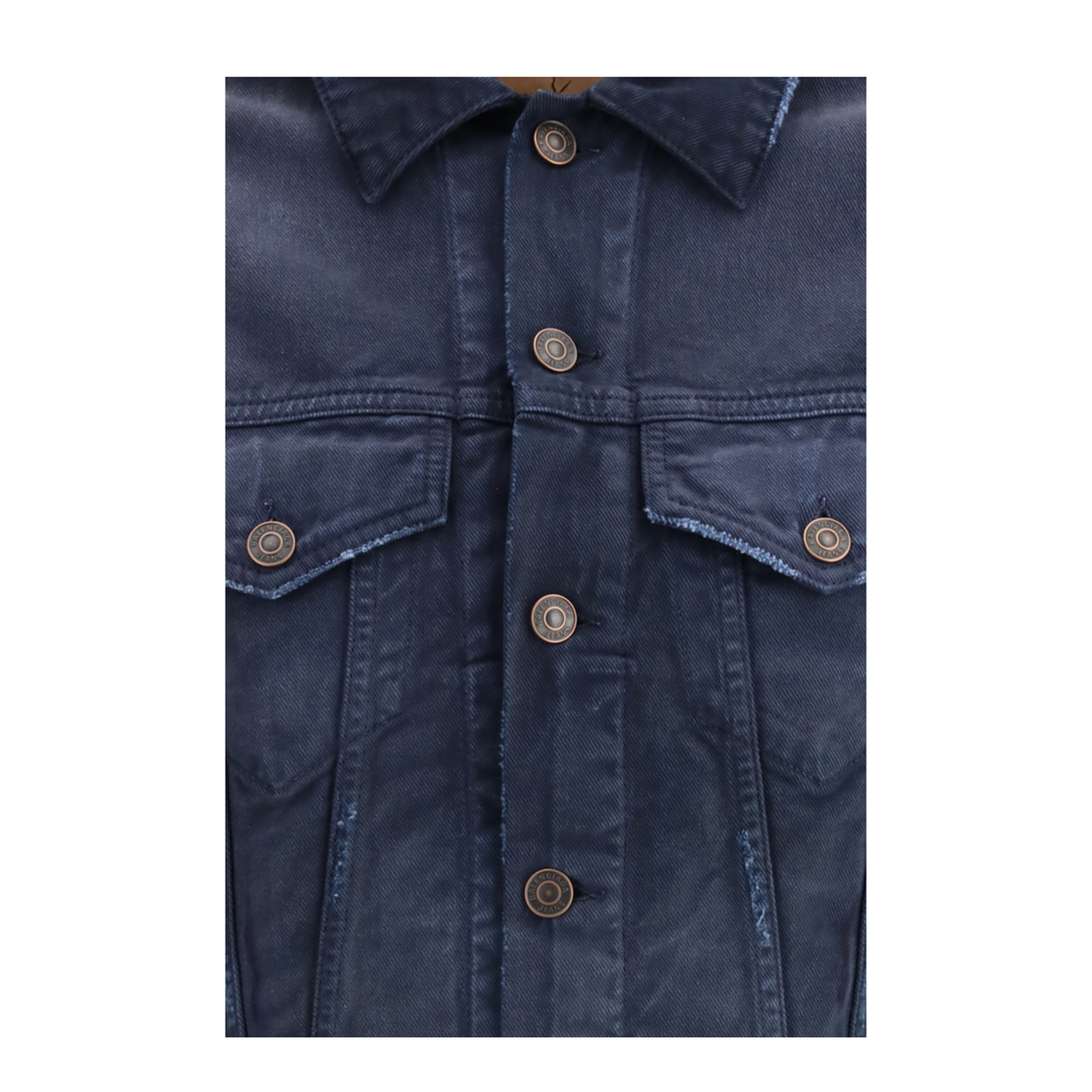 MAYFEYR - Balenciaga - Curved-Waist Trucker Jacket - 856423TTW64