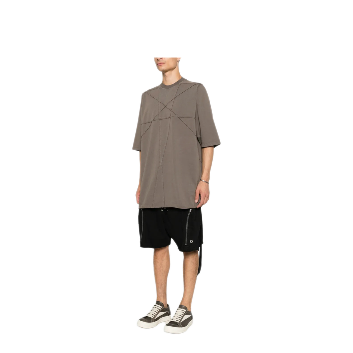 MAYFEYR - Rick Owens - Crew Neck Oversized T Shirt - DU02F6274RIGET234